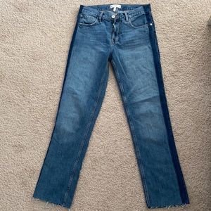 Mango Straight Mid Rise Jean size 8